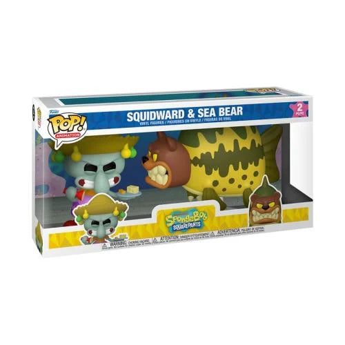 Funko Pop! Animation – Squidward & Sea Bear (2‑Pack) – SpongeBob SquarePants