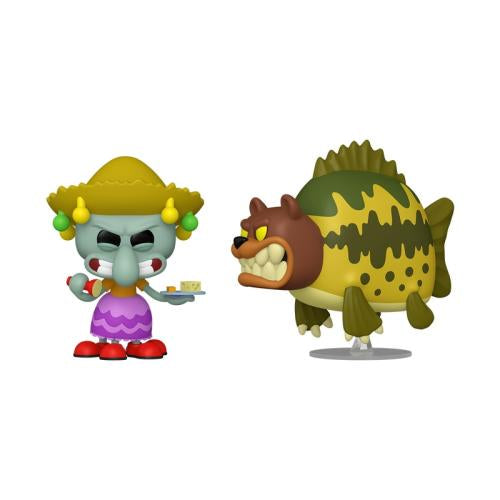 Funko Pop! Animation – Squidward & Sea Bear (2‑Pack) – SpongeBob SquarePants