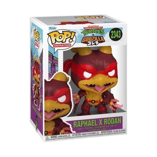 Funko Pop! Animation – Raphael x Rodan #2343 (TMNT x Godzilla)