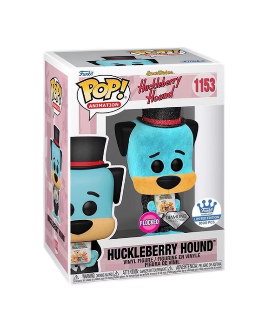 Huckleberry Hound – Pop! Animation #1153 (Flocked / Diamond Collection / Limited Edition 1000 PCS)