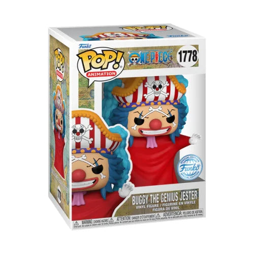 Funko Pop! Animation – Buggy the Genius Jester #1778 (One Piece – Special Edition)
