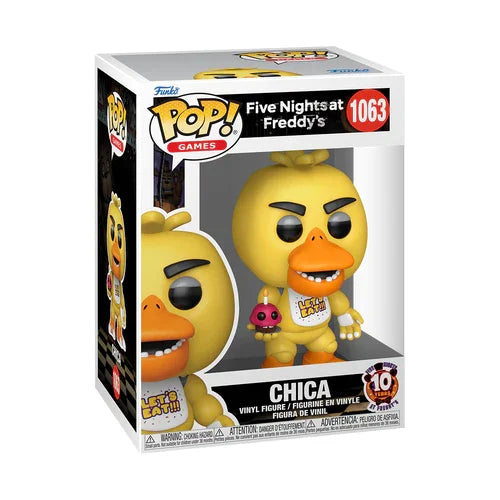 Funko Pop! Games – Chica #1063 (Five Nights at Freddy’s – 10th Anniversary Edition)