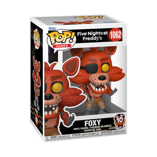 Funko Pop! Games – Foxy #1062 (Five Nights at Freddy’s – 10th Anniversary Edition)