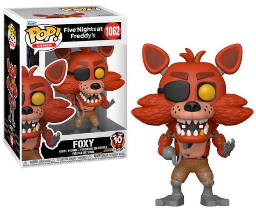 Funko Pop! Games – Foxy #1062 (Five Nights at Freddy’s – 10th Anniversary Edition)