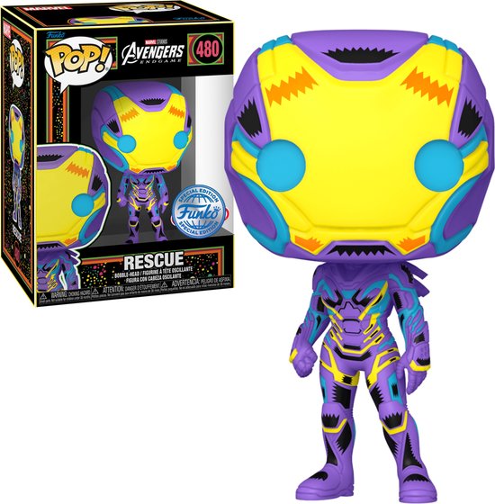 Funko Pop! Marvel – Rescue #480 (Avengers: Endgame – Funko Exclusive)