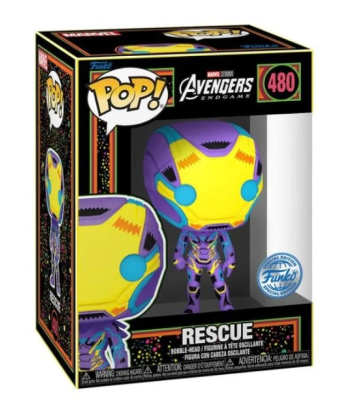 Funko Pop! Marvel – Rescue #480 (Avengers: Endgame – Funko Exclusive)