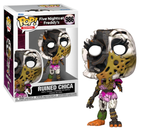 Funko Pop! Games – Ruined Chica #986 (Five Nights at Freddy’s)