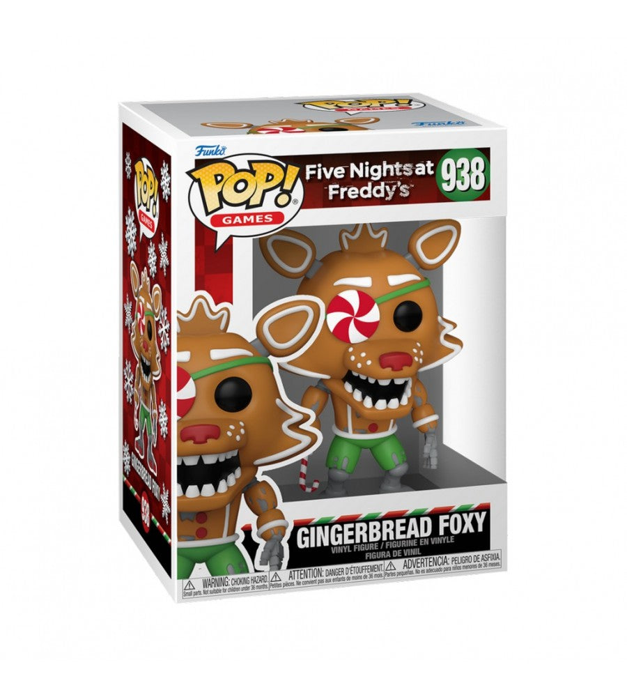 Funko Pop! Games – Gingerbread Foxy #938 (Five Nights at Freddy’s)