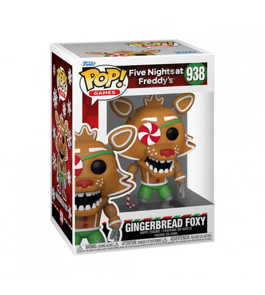 Funko Pop! Games – Gingerbread Foxy #938 (Five Nights at Freddy’s)
