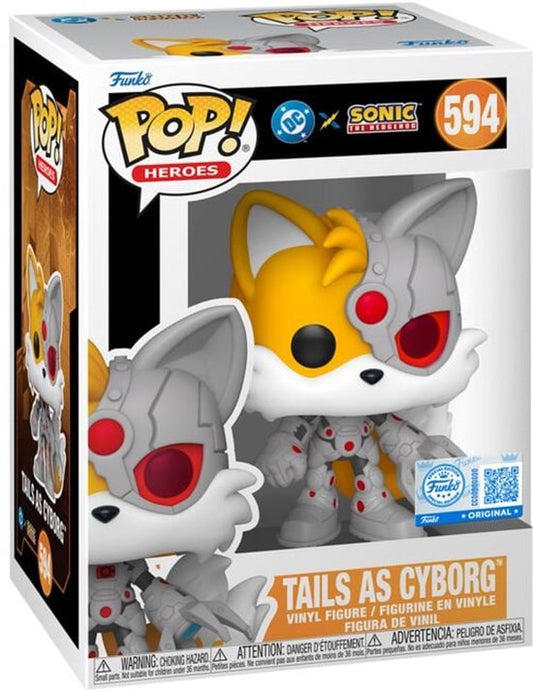 Funko Pop! Heroes – Tails as Cyborg #594 (Sonic the Hedgehog)