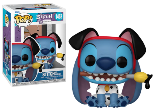 Funko Pop! Disney Stitch – Stitch as Pongo #1462 (Stitch in Costume Series)