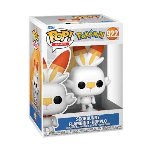Funko Pop! Games – Scorbunny #922 (Pokémon)