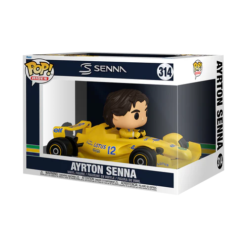 Funko Pop! Rides – Ayrton Senna #314 (Lotus F1 Car)