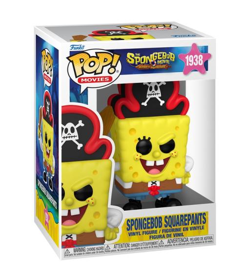Funko Pop! Movies – SpongeBob SquarePants #1938 (The SpongeBob Movie – Pirate SpongeBob)