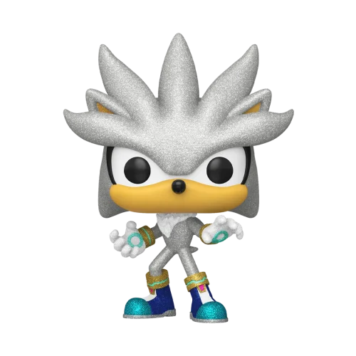 Funko Pop! Games – Silver #1103 (Sonic the Hedgehog – Diamond Collection, Limited Edition Exclusive)