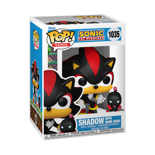 Funko Pop! Games – Shadow with Dark Chao #1035 (Sonic the Hedgehog)