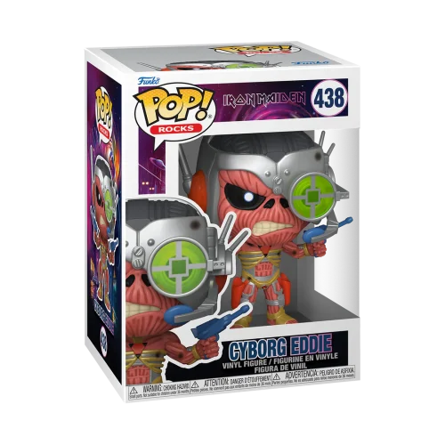 Funko Pop! Rocks – Cyborg Eddie #438 (Iron Maiden)