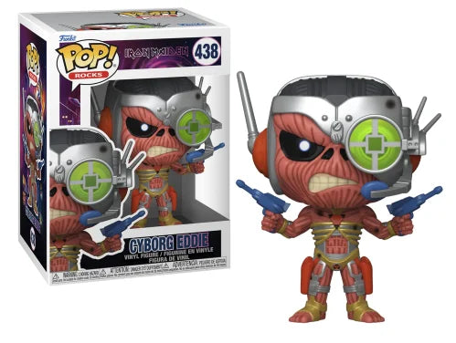 Funko Pop! Rocks – Cyborg Eddie #438 (Iron Maiden)