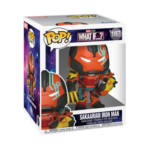 Funko Pop! Marvel – Sakaarian Iron Man #1463 (Marvel Studios: What If…?)