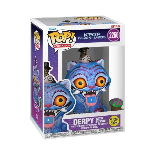 Funko Pop! Animation – Derpy with Susie #2260 (KPOP Demon Hunters – Glows in the Dark)