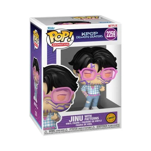 Funko Pop! Animation – Jinu with Paper Patterns #2259 (KPOP Demon Hunters – Chase Variant)