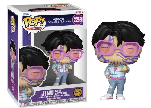 Funko Pop! Animation – Jinu with Paper Patterns #2259 (KPOP Demon Hunters – Chase Variant)
