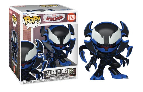 Funko Pop! Marvel – Alien Monster #1528 (Spider‑Man Universe)