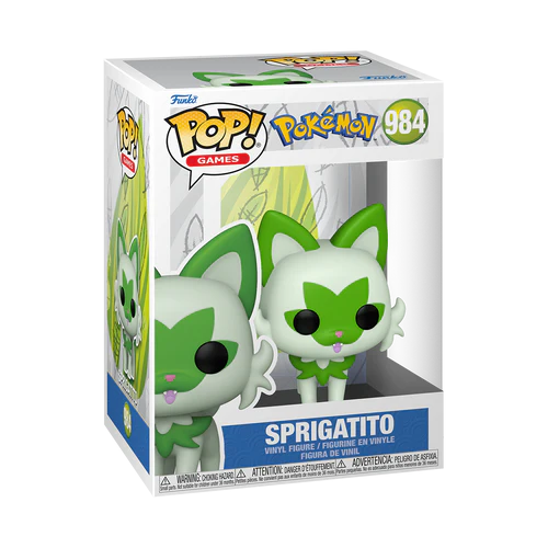 Funko Pop! Games – Sprigatito #984 (Pokémon Series)