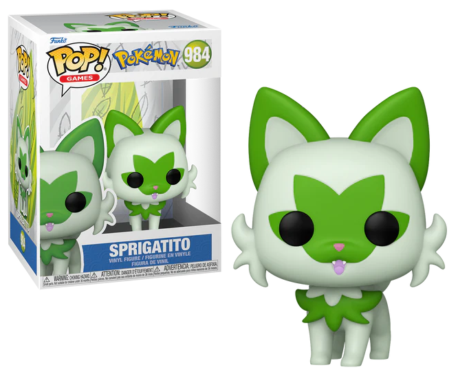 Funko Pop! Games – Sprigatito #984 (Pokémon Series)