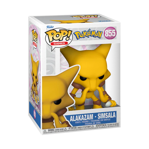 Funko Pop! Games – Alakazam #855 (Pokémon Series)