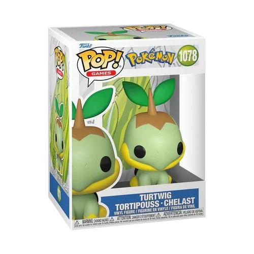 Funko Pop! Games – Turtwig #1078 (Pokémon Series)