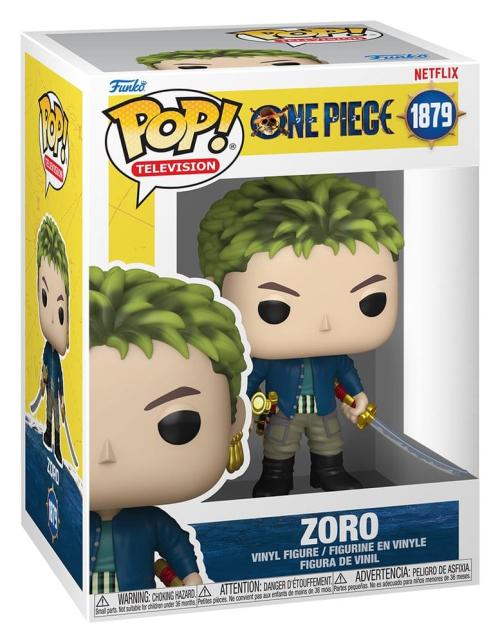 Funko Pop! Television – Zoro #1879 (One Piece – Netflix Edition)