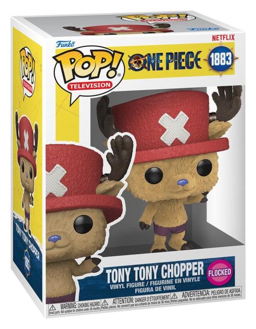 Funko Pop! Television – Tony Tony Chopper #1883 (One Piece – Netflix, Flocked Edition)