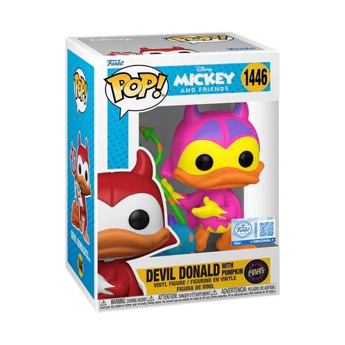 Funko Pop! Disney – Devil Donald with Pumpkin #1446 – Special Edition / Chase variant
