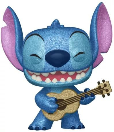 Funko Pop! Disney – Stitch with Ukulele #1044 (Diamond Collection – Special Edition)
