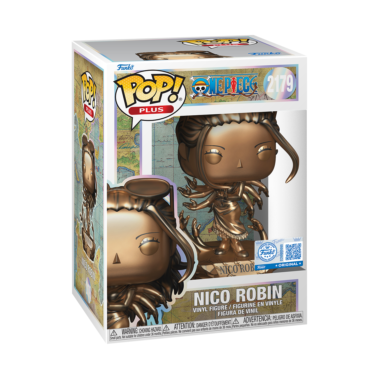 Funko Pop! Plus – Nico Robin #2179 (One Piece) – Metallic Bronze Edition
