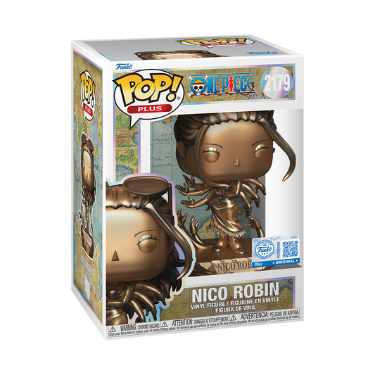 Funko Pop! Plus – Nico Robin #2179 (One Piece) – Metallic Bronze Edition