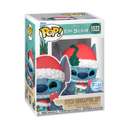 Funko Pop! Disney – Stitch Unwrapping Gift #1522 (Special Edition)