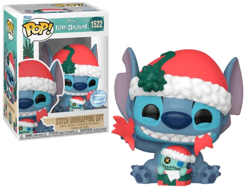 Funko Pop! Disney – Stitch Unwrapping Gift #1522 (Special Edition)
