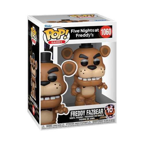 Funko Pop! Games – Freddy Fazbear #1060 (10 Years Anniversary Edition)